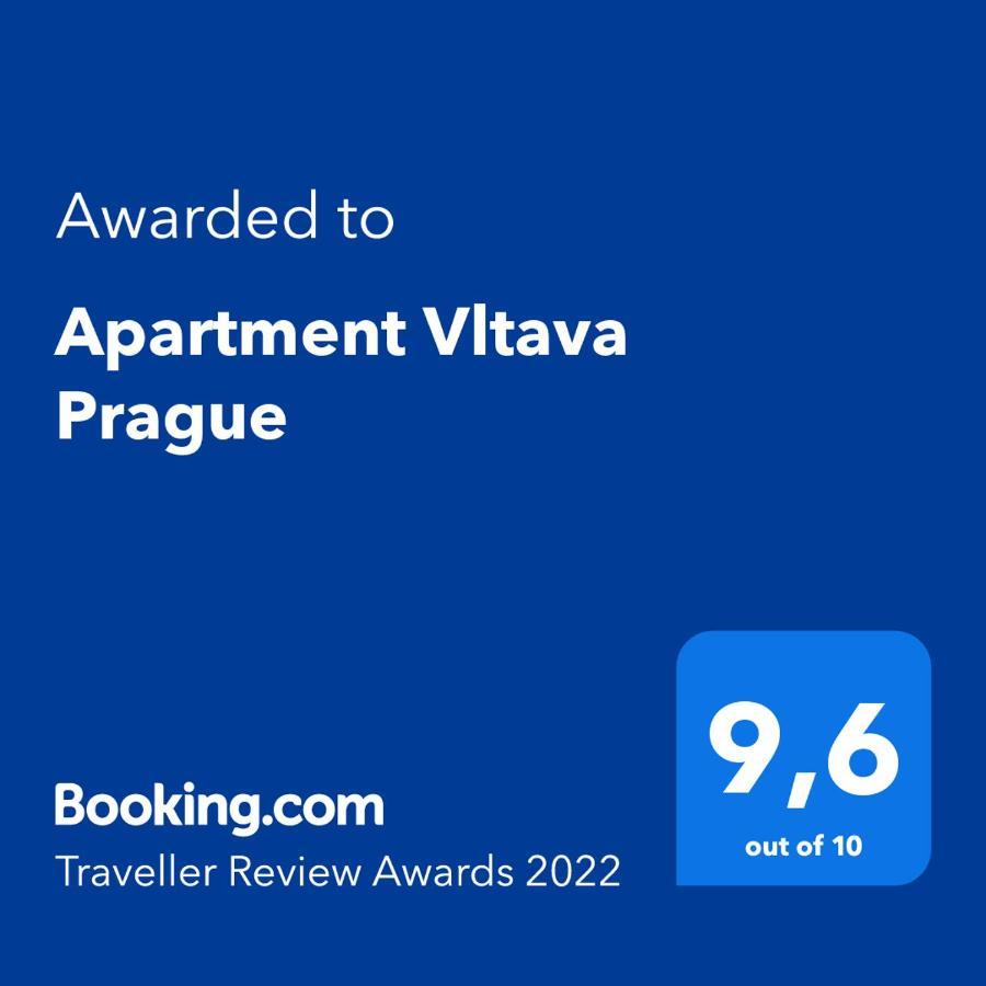 Apartment Vltava Prag Eksteriør billede